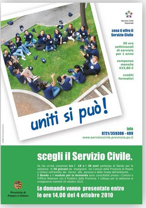 manifesto servizio civile 2010