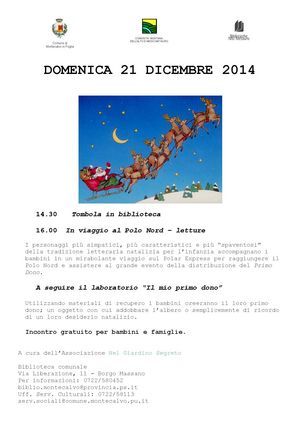 locandina 21.12.14 LETTURE NATALE