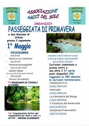 passeggiata 1 05 2013