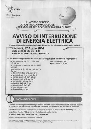 avviso enel 17 04 2014