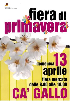 FIERA DI PRIMAVERA 2014