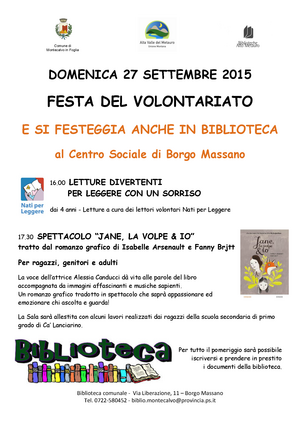 biblioteca in festa 2015