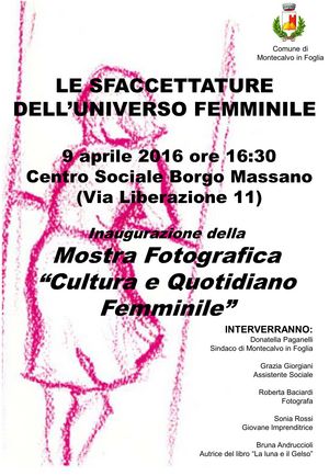 Volantino sfaccettature femminili 2016